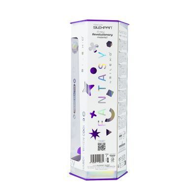 Фалоімітатор SilexD Fantasy Liquid Silicone Dreamy 7in Purple SX3433 фото