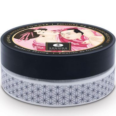Смачна пудра для оральних пестощів Shunga Body Powder &ndash; Raspberry feeling (75 гр) SX0588 фото