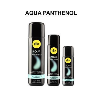 Змазка на водній основі pjur Aqua Panthenol 100 мл з пантенолом, догляд та зволоження PJ13610 фото