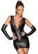 Сукня Noir Handmade F212 Powerwetlook and lace minidress - XL SX0078 фото 1