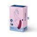 Вакуумний кліторальний стимулятор Satisfyer Curvy 1+ Rose Red з керуванням через інтернет SO3780 фото 7