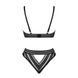 Комплект білизни Obsessive Natilya 2-pcs set XS/S, black, бюстгальтер, трусики SO7717 фото 6