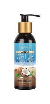 Змазка на водній основі Sensuva Natural Water-Based Exotic Coconut (125мл) без гліцерину і парабенів SO4947 фото