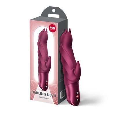 Вібратор Fun Factory Darling Devil Wine Red SX3717 фото