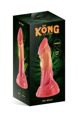 Фентезійний фалоімітатор Kong Silicone The Beast, довжина 21,4 см, діаметр 4 см SO9940 фото