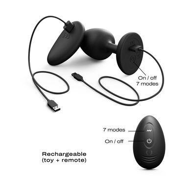 Анальна вібропробка Dorcel GEISHA PLUG INFINITE L SX1388 фото