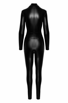 Комбінезон Noir Handmade F319 Caged wetlook catsuit with zippers and ring - XXL SX0349 фото