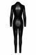 Комбінезон Noir Handmade F319 Caged wetlook catsuit with zippers and ring - XXL SX0349 фото 6