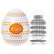 Набір мастурбаторів-яєць Tenga Egg Standard 3 Pack 1 (Wavy, Starry, Cubic) SX4023 фото 3