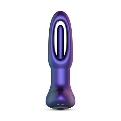Анальна пробка з віброязичком Hueman - Voyager Butt Plug With Tapping SX3896 фото