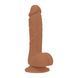 Фалоімітатор ADDICTION Steven 7.5" Silicone Dong Caramel, віброкуля в подарунок SX3155 фото 1