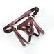Трусики для страпона Strap-On-Me Harness Generous Blue, One Size, штучна шкіра, регульовані ремені, змінні кріплення для дилдо SX0673 фото 1