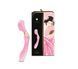 Вібромасажер Shunga Zoa Light Pink, двосторонній SO6913 фото 9