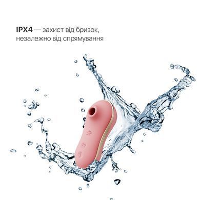 Набір 2в1 Zalo &mdash; UNICORN Pink, віброяйце + вакуумний стимулятор SO6684 фото