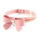 Повідець LOCKINK SEVANDA Love Heart Butterfly Leather Collar Set - Pink SX0864 фото 2