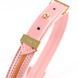 Повідець LOCKINK SEVANDA Love Heart Butterfly Leather Collar Set - Pink SX0864 фото 4