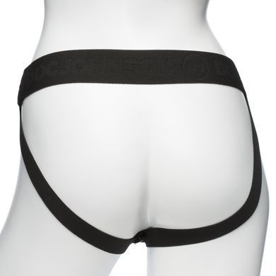 Страпон унісекс Doc Johnson Body Extensions &ndash; Be Risque, вібрація, пульт керування, порожня насадка SO6061 фото