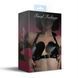 Ліф Серце з натуральної шкіри Feral Feelings - Hearts Bra Black SO9414 фото 4