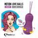 Вагінальні кульки з перлинним масажем FeelzToys Motion Love Balls Foxy з пультом ДК, 7 режимів SO3854 фото 2