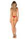 Трусики з доступом Obsessive Ingridia crotchless thong XL/2XL, червоні SO9045 фото 9