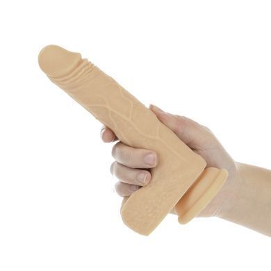 Фалоімітатор з ротацією та пульсацією Naked ADDICTION The Freak 7,5&Prime; Rotating & Thrusting Vibrating SO5590 фото