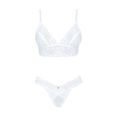Еротичний комплект Obsessive Heavenlly 2-pcs set M/L, бюстгальтер і танга SO8173 фото