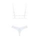 Еротичний комплект Obsessive Heavenlly 2-pcs set M/L, бюстгальтер і танга SO8173 фото 4