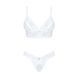 Еротичний комплект Obsessive Heavenlly 2-pcs set M/L, бюстгальтер і танга SO8173 фото 3