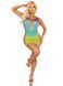 Сукня Leg Avenue Seamless Ombre Faux Lace Up Mini Dress One Size Ocean SX2775 фото 4