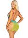 Сукня Leg Avenue Seamless Ombre Faux Lace Up Mini Dress One Size Ocean SX2775 фото 2