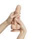 Реалістичний фалоімітатор Strap-On-Me Sliding Skin Realistic Dildo Vanille M, ефект рухливої шкіри SO6253 фото 2