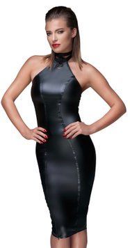 Сукня Noir Handmade F160 Powerwetlook pencil dress - XL SX0038 фото