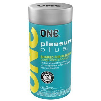 Презервативи ONE Pleasure Plus 12 шт, подарункова упаковка тюб SX0793 фото