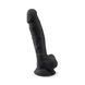 Фалоімітатор SilexD Johnny Black (MODEL 1 size 7in), двошаровий, силікон + Silexpan, діаметр 3,8см SO2861 фото 1