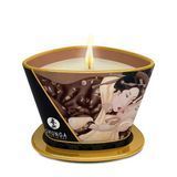 Масажна свічка Shunga Massage Candle &ndash; Intoxicating Chocolate (170 мл) з афродизіаками SO2514 фото