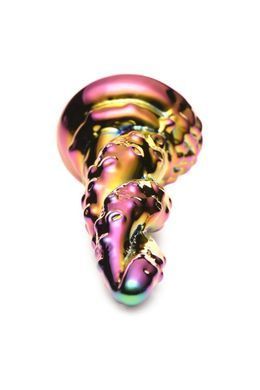 Фентезійний скляний фалоімітатор Creature Cocks Enchanting Rainbow Glass Dildo, 16 см SX2223 фото