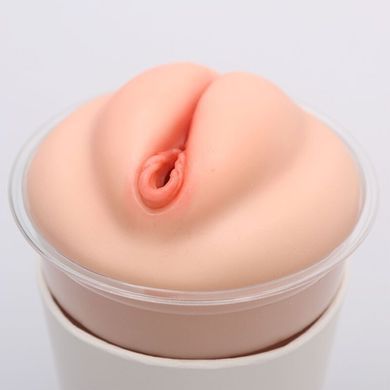 Мастурбатор-вагіна Naked Factory Cup Sleeve V&ndash;1, наскрізний SX3485 фото