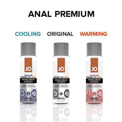 Анальна змазка JO ANAL PREMIUM &mdash; ORIGINAL (60 мл) на силіконовій основі водостійка SO1442 фото