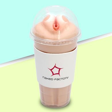 Мастурбатор-вагіна Naked Factory Cup Sleeve V&ndash;1, наскрізний SX3485 фото
