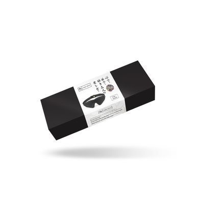 Маска на очі Liebe Seele Black Organosilicon Blindfold SO9482 фото