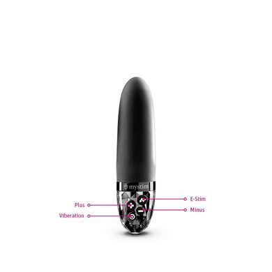 Вібратор з електростимуляцією Mystim Sleak Freak Black Edition SO8145 фото