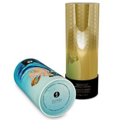 Пінлива сіль для ванни Shunga Dead Sea salt Oriental Crystals &mdash; Ocean Temptations (500 г), сіль Мерт SO6894 фото