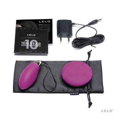 Віброяйце LELO Lyla 2 Deep Rose, водонепроникне, пульт ДК з вібрацією, технологія SenseMotion SO8686 фото