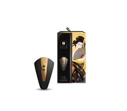 Кліторальний вібратор Shunga Obi Black SO6899 фото