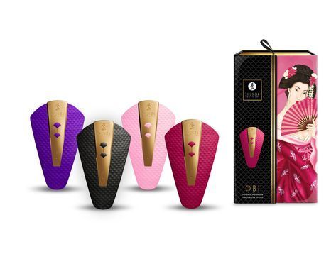 Кліторальний вібратор Shunga Obi Black SO6899 фото