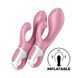 Вібратор-кролик надувний Satisfyer Air Pump Bunny 2 SO8412 фото 1