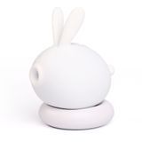 Вакуумний кліторальний стимулятор з вібрацією KISTOY Too Simple White SO8716 фото