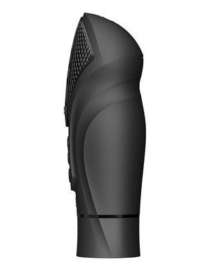 Компактна смарт секс-машина Zalo &ndash; Sesh Obsidian Black, 2 насадки, пульт ДК, кристал Swarovski SO9556 фото
