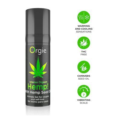 Стимулювальний гель для клітора Orgie - Hemp! Intense Orgasm (15 мл) SX1503 фото