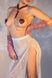 Пестис-сердечка з пензликами та чокером JSY Nipple Sticker AC8015 Red SX3759 фото 2